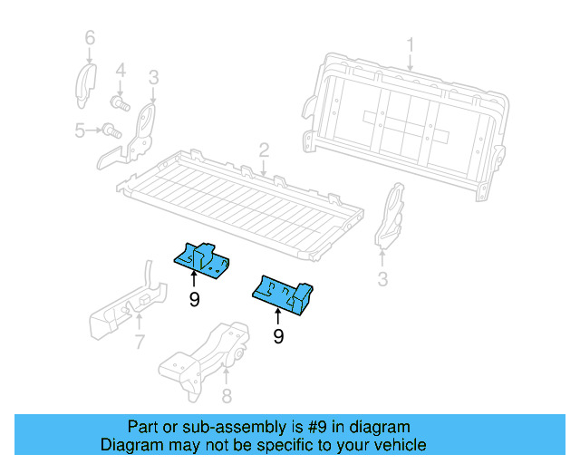 Retainer 7B0-867-497-A - View 3