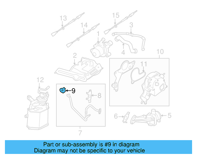 Air Pipe 07K-131-145-G - View 7