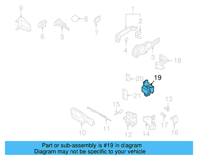 Lower Hinge 1K0-831-412-Q - View 22