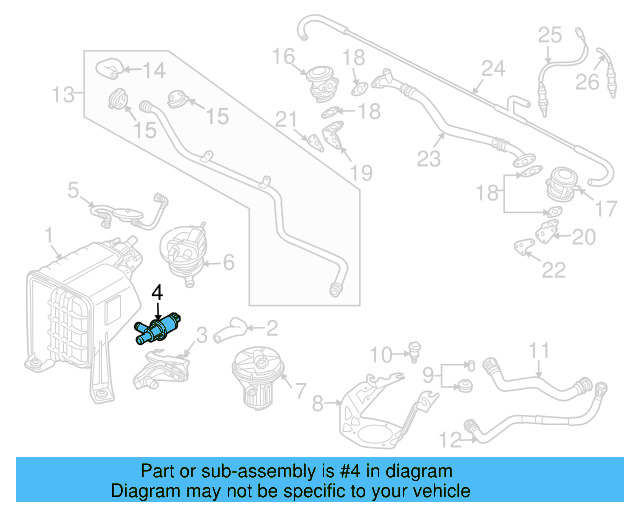 Vapor Canister Purge Solenoid 1C0-906-517-A - View 36