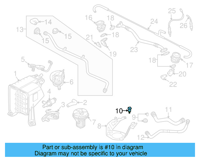 Bracket Buffer 06A-133-567-F - View 17