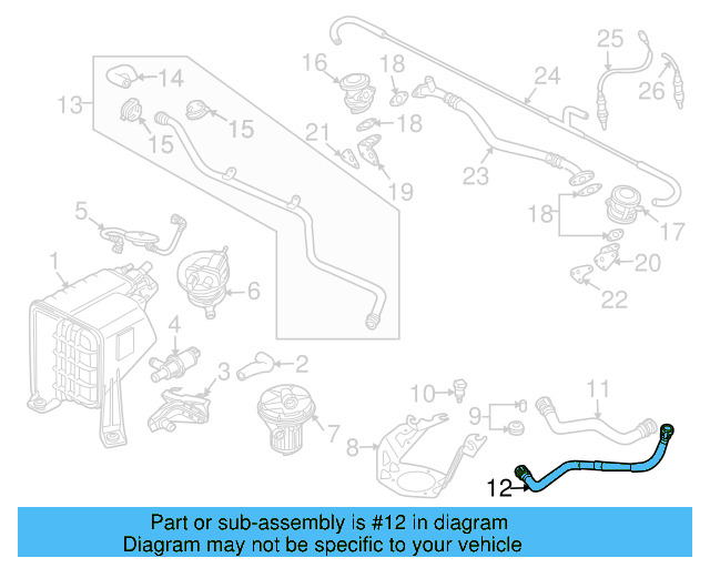 Connector Hose 7L6-131-849-A