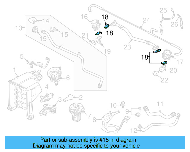 Adapter Gasket 078-131-120-E - View 14