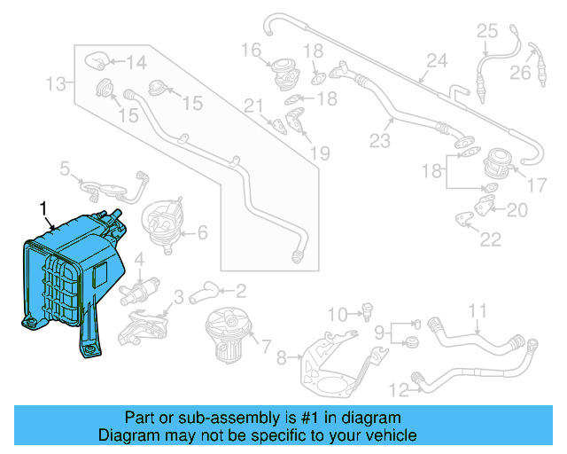 Vapor Canister 7L0-201-801-L - View 13