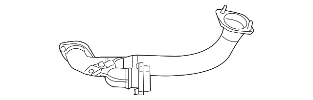 Cross Over Pipe 7B0-253-201-A - View 3