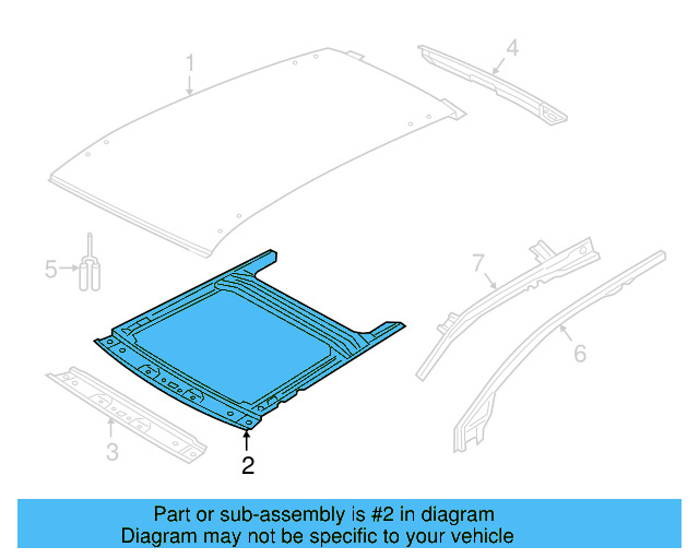 Roof Rail 5G9-809-421