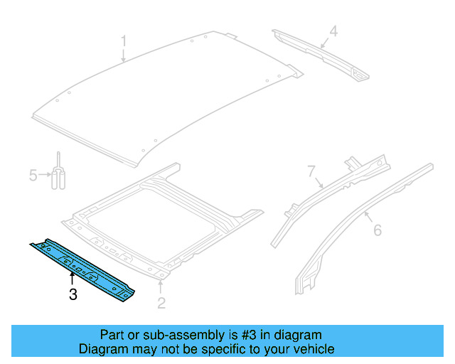 Header Panel 5G9-817-123 - View 2