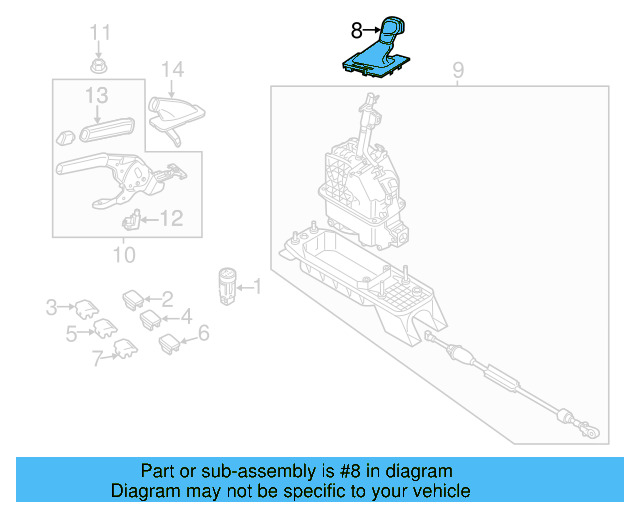 Shift Knob 561-713-203-C-UMF