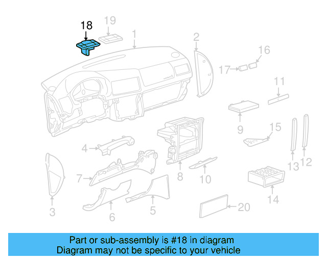 Sunload Sensor 1J0-907-539-2AQ