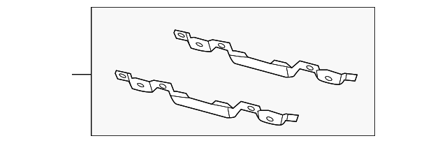 Overhead Console Front Bracket 7B0-817-161-B - View 2