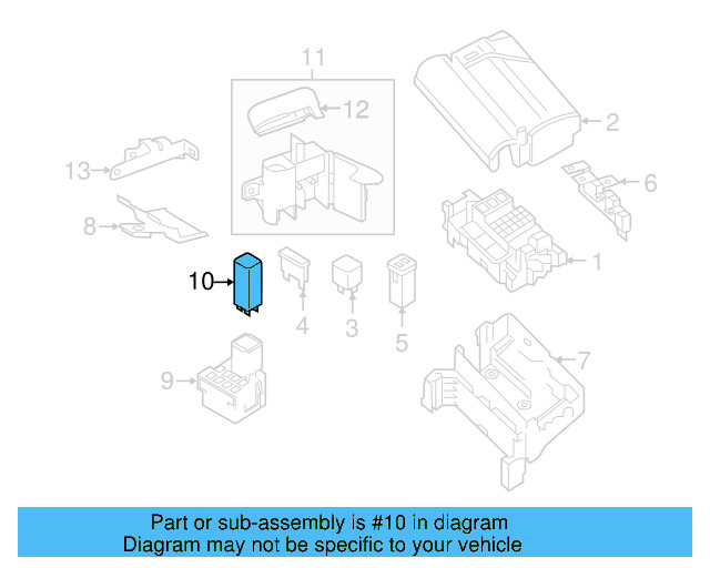 Accessory Power Relay 03L-907-282-B - View 30