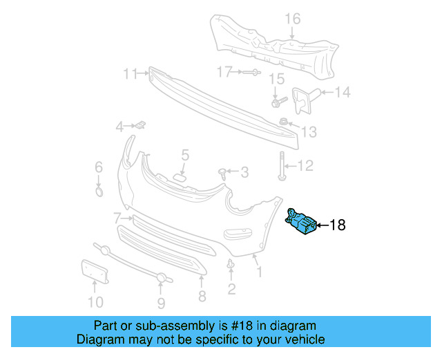 Ambient Air Temperature Sensor 1J0-919-379 - View 6