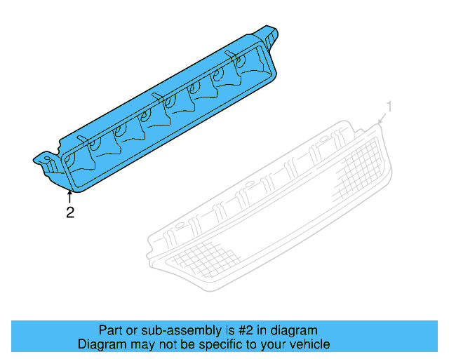 Holder 3B5-945-135-C-89H - View 2