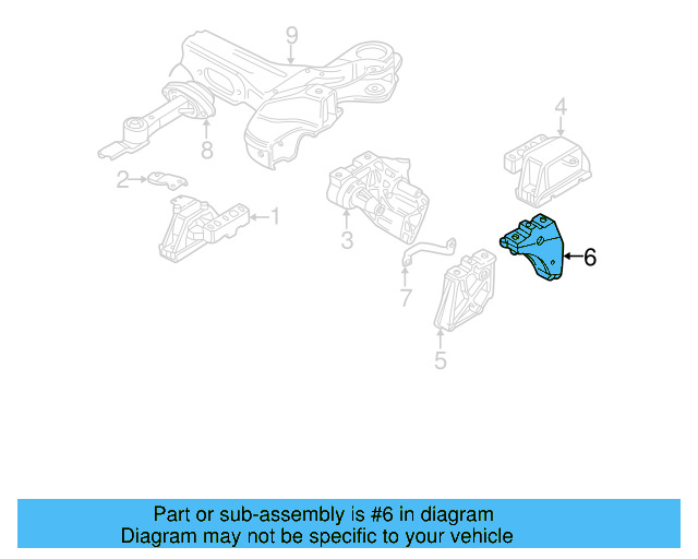 Bracket 1J0-199-117-N - View 24