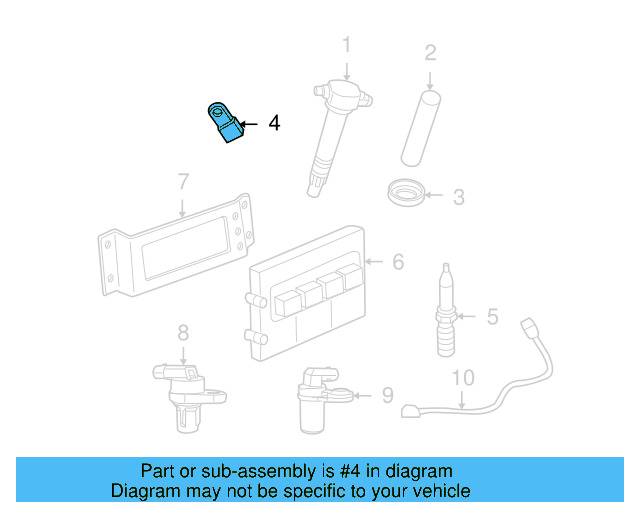 Capacitor 7B0-905-295 - View 2