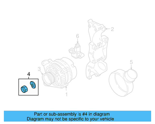 Pulley Hardware Kit 028-903-320-C - View 71