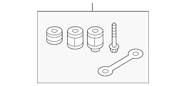 Upper Control Arm Mount Bolt N-105-607-02 - View 5