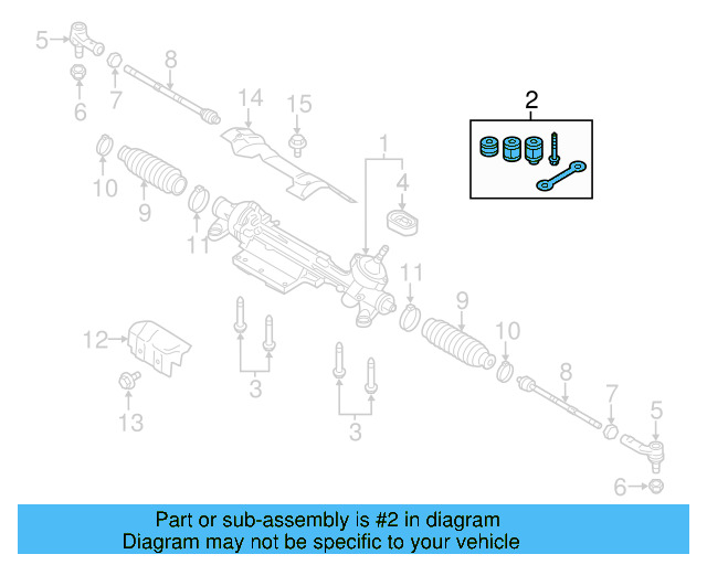 Upper Control Arm Mount Bolt N-105-607-02 - View 12