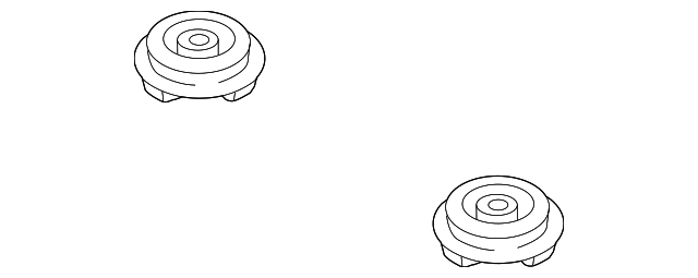 Rear Mount Rear Bushing 1K0-599-438-A - View 15