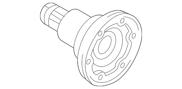 Stub Shaft 02D-525-355-B