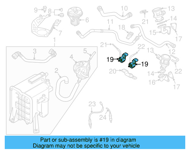 Solenoid Valve 037-906-283-C