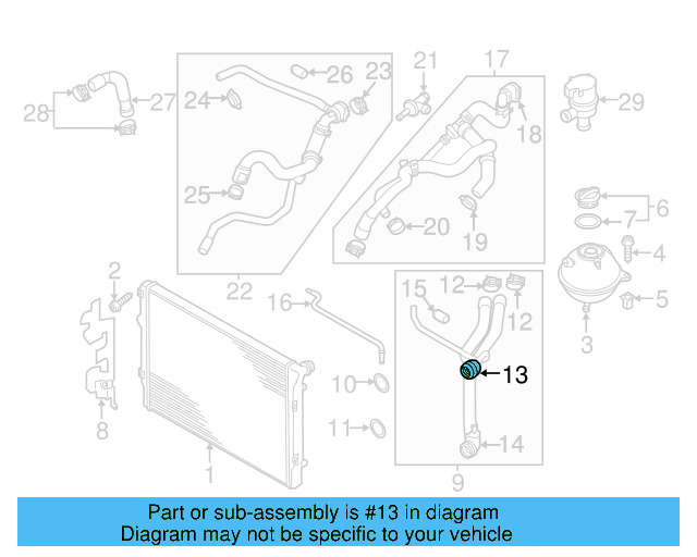 Upper Coupling 3C0-122-291 - View 61