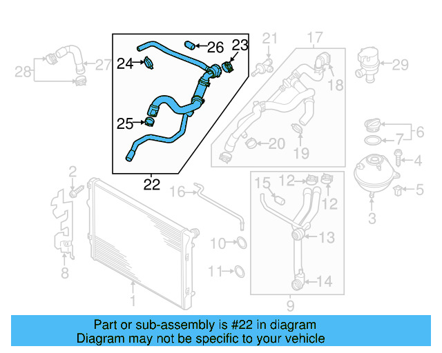 Hose 5C0-121-063-H - View 10