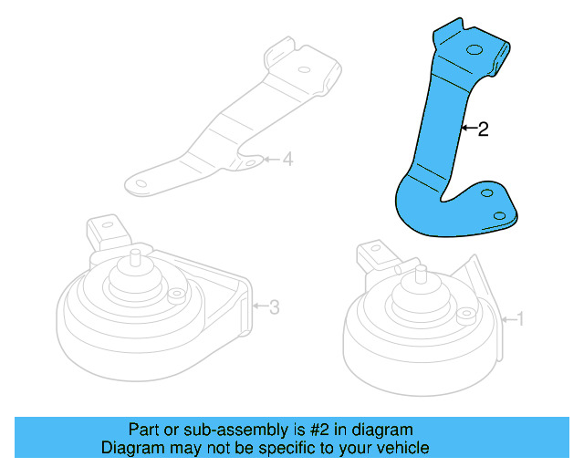 Bracket 1K0-951-182-H - View 34
