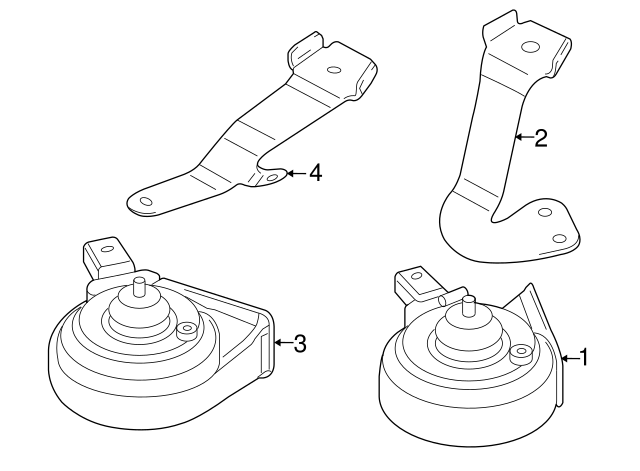 High Note Horn 5C0-951-223-C - View 27