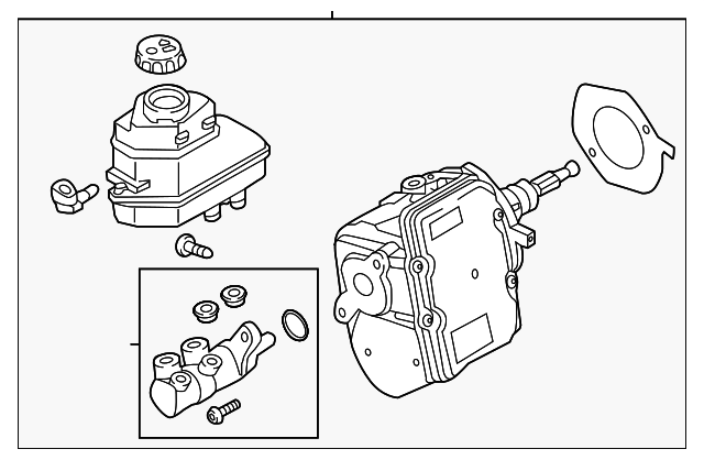 Brake Booster 5QE-614-105-AT