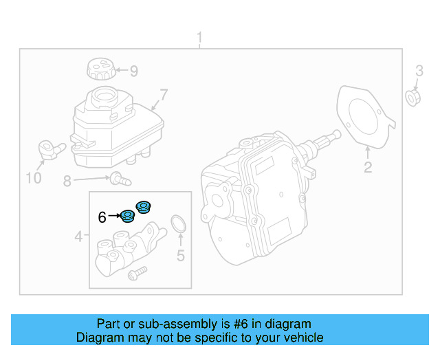 Master Cylinder Plug 12E-611-817