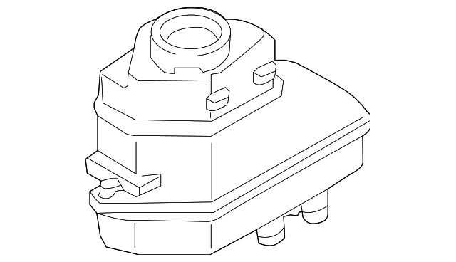 Master Cylinder Reservoir 5QE-611-301 - View 2