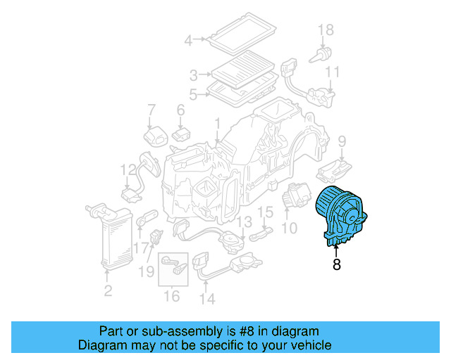 Blower Motor 1J1-819-021-C - View 15