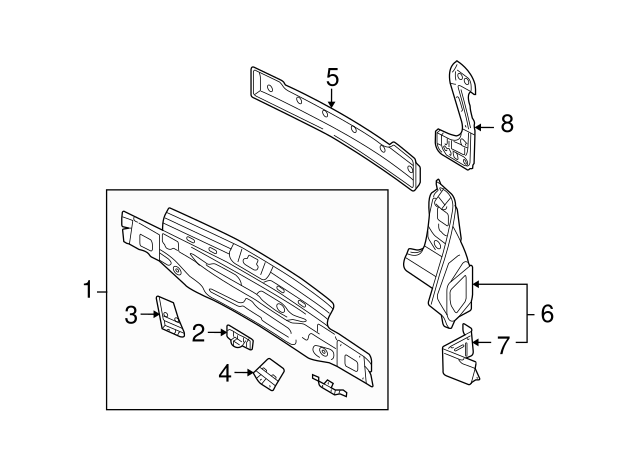 Tie Down Hook 1J0-804-299 - View 33