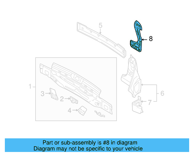 Reinforcement 1K6-813-332 - View 6