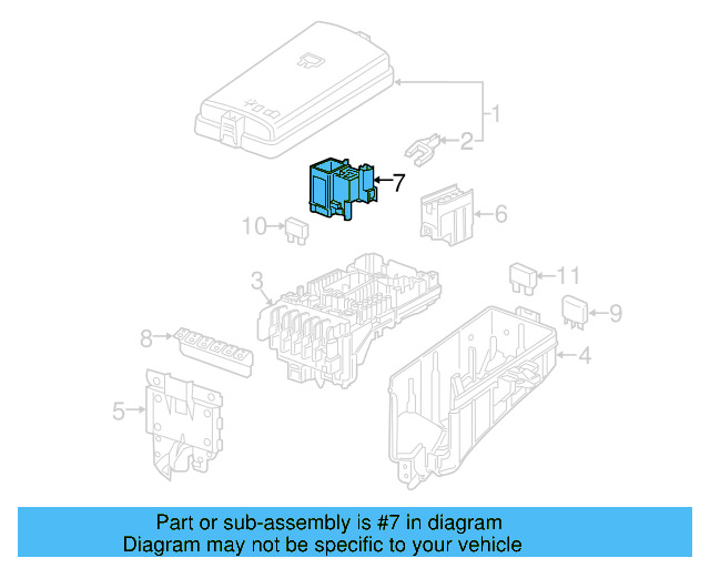 Relay Box 5Q0-937-503-B - View 6