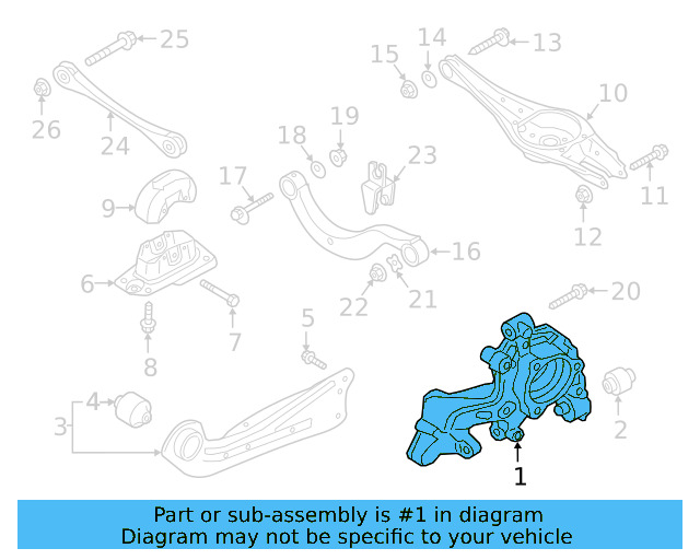 Knuckle 3Q0-505-436-M