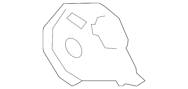 Inner Timing Cover 077-109-118-D - View 2