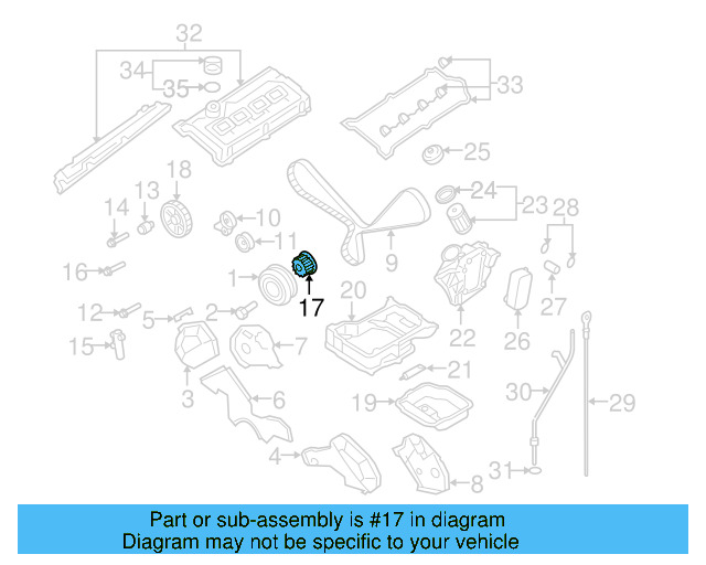 Timing Gear Set 077-105-261-D - View 5