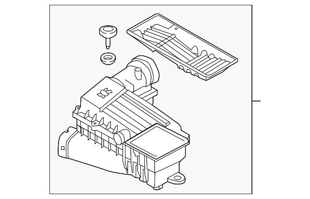 Air Cleaner Assembly 5C0-129-601-E