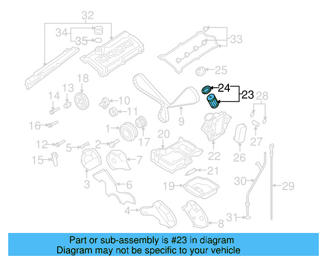 Oil Filter 079-198-405-A