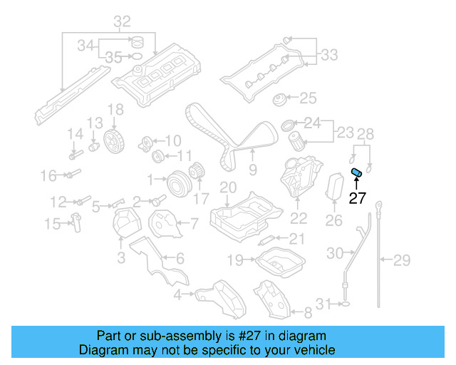 Water Pipe 077-117-411-A - View 5