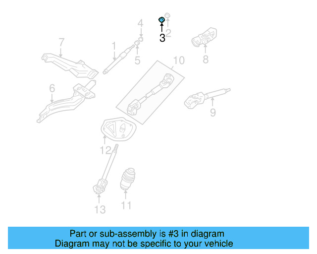 Steering Shaft Spring 481-419-343-B - View 3