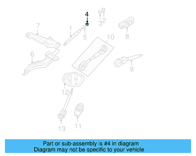 Steering Shaft Ring 701-419-341-A - View 2