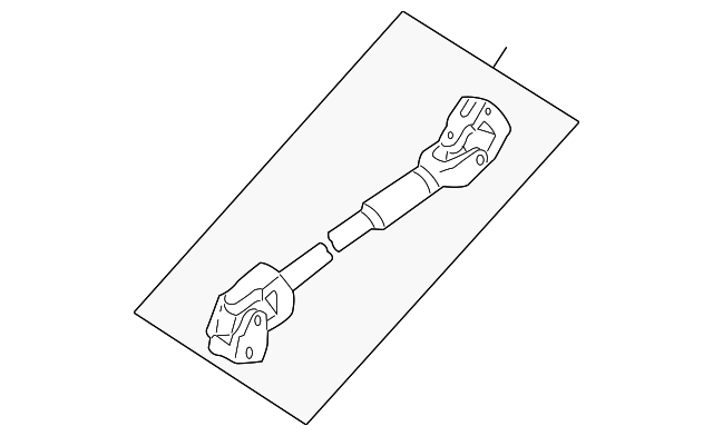 Intermediate Shaft 7D1-419-951-B