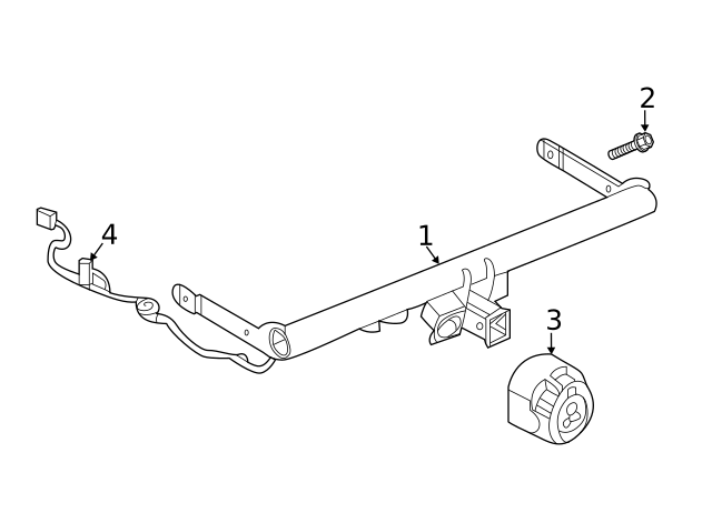 Trailer Hitch 3CM-803-881-G
