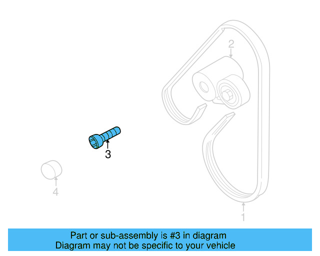 Belt Tensioner Bolt N-100-650-03 - View 5