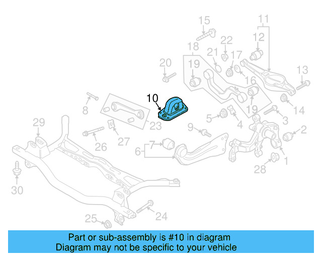 Bracket 1K0-505-130-L - View 22