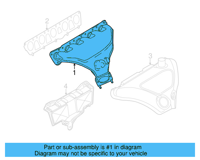 Exhaust Manifold 07K-253-031-H - View 17