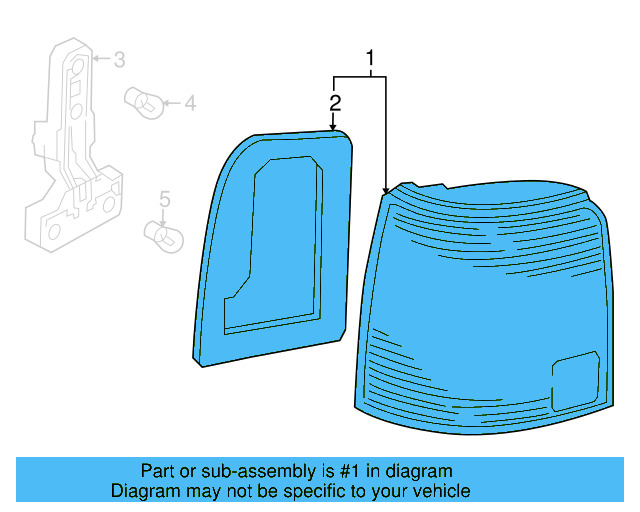 Tail Lamp Assembly 3B9-945-095-L